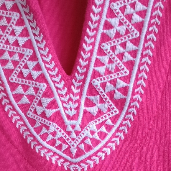 Lands' End Pink Sleeveless Dress - Picture 5 of 14